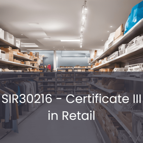 Certificate III in Retail