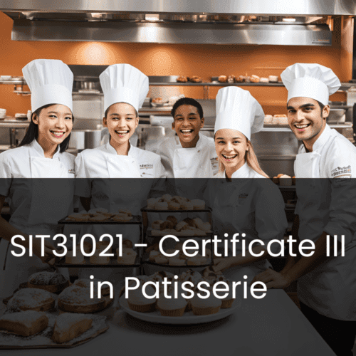 Certificate III in Patisserie