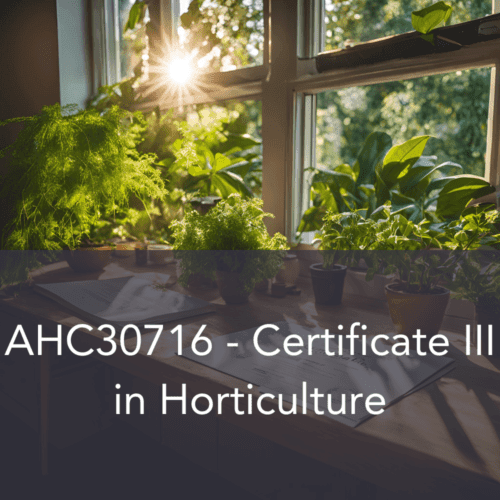 Certificate III in Horticulture