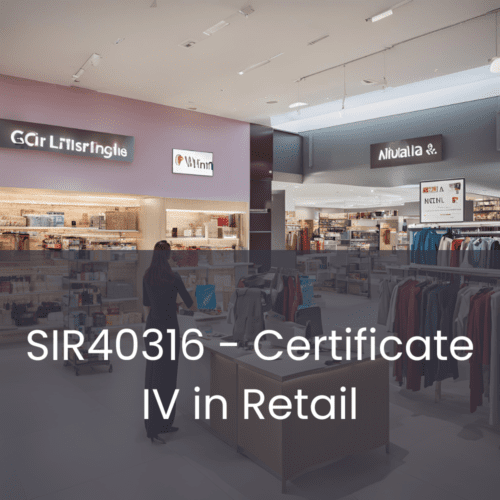 Certificate IV in Retail