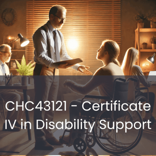 CHC43121 - Certificate IV in Disability