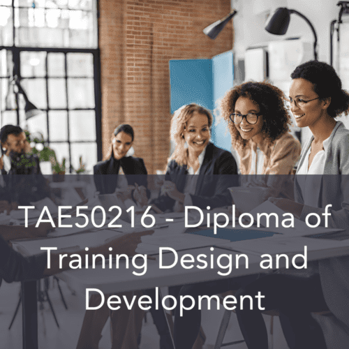 Diploma of Training Design and Development