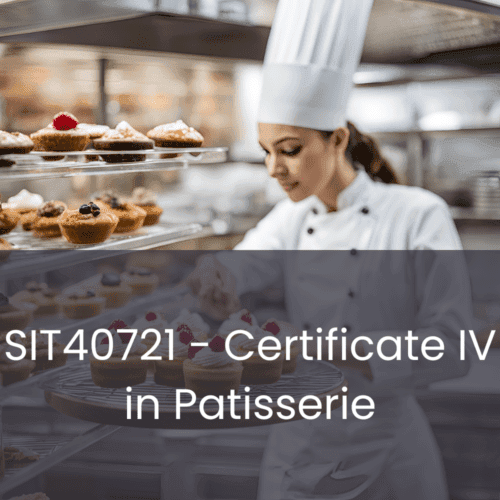 Certificate IV in Patisserie