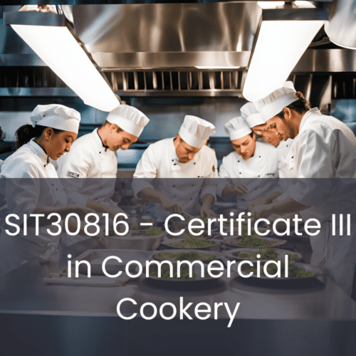 Certificate III in Commercial Cookery