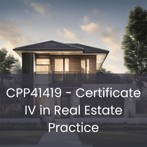 Certificate IV in Real Estate Practice