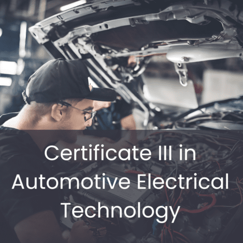 AUR30320 - Certificate III in Automotive Electrical Technology