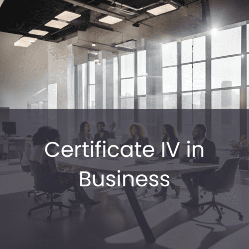 Certificate IV in Business